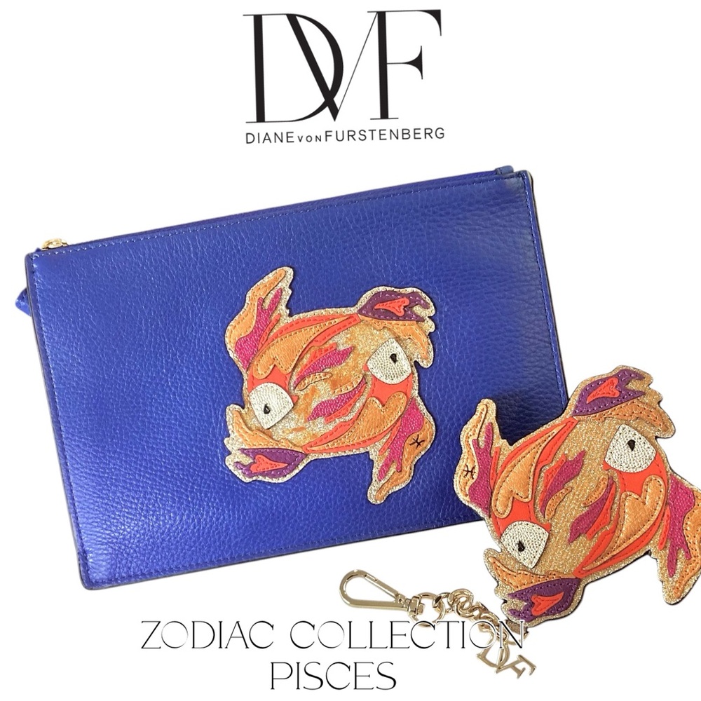 🌸Diane Von Furstenberg Pisces Leather Bundle